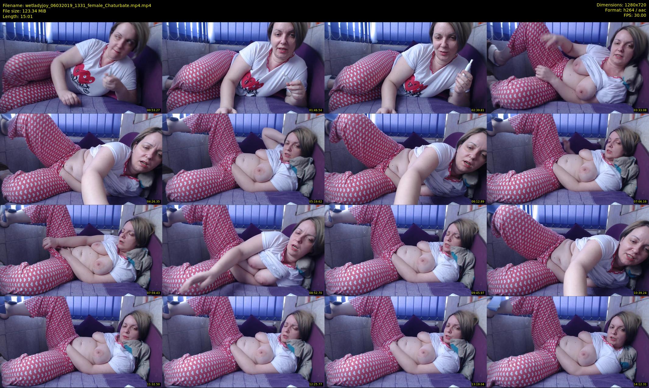 wetladyjoy — 16 minute Chaturbate female cam show recording, 720p, Mar 6, 2019