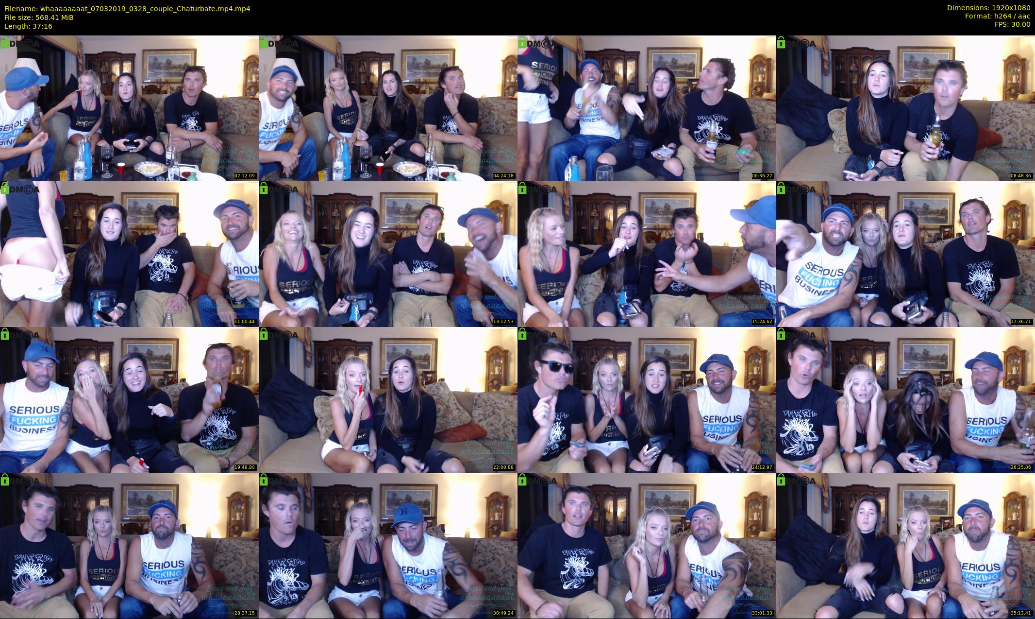 whaaaaaaaat — 38 minute Chaturbate couple cam show recording, 1080p, Mar 7, 2019