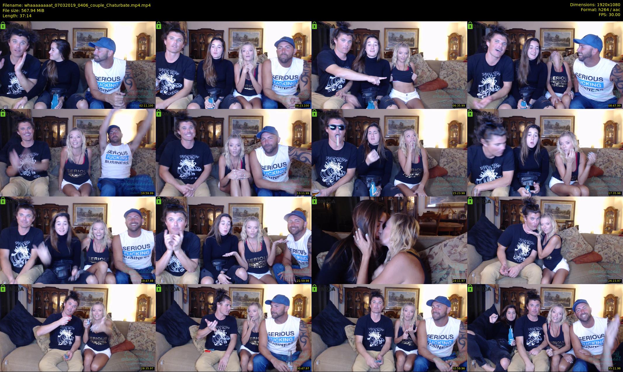 whaaaaaaaat — 38 minute Chaturbate couple cam show recording, 1080p, Mar 7, 2019