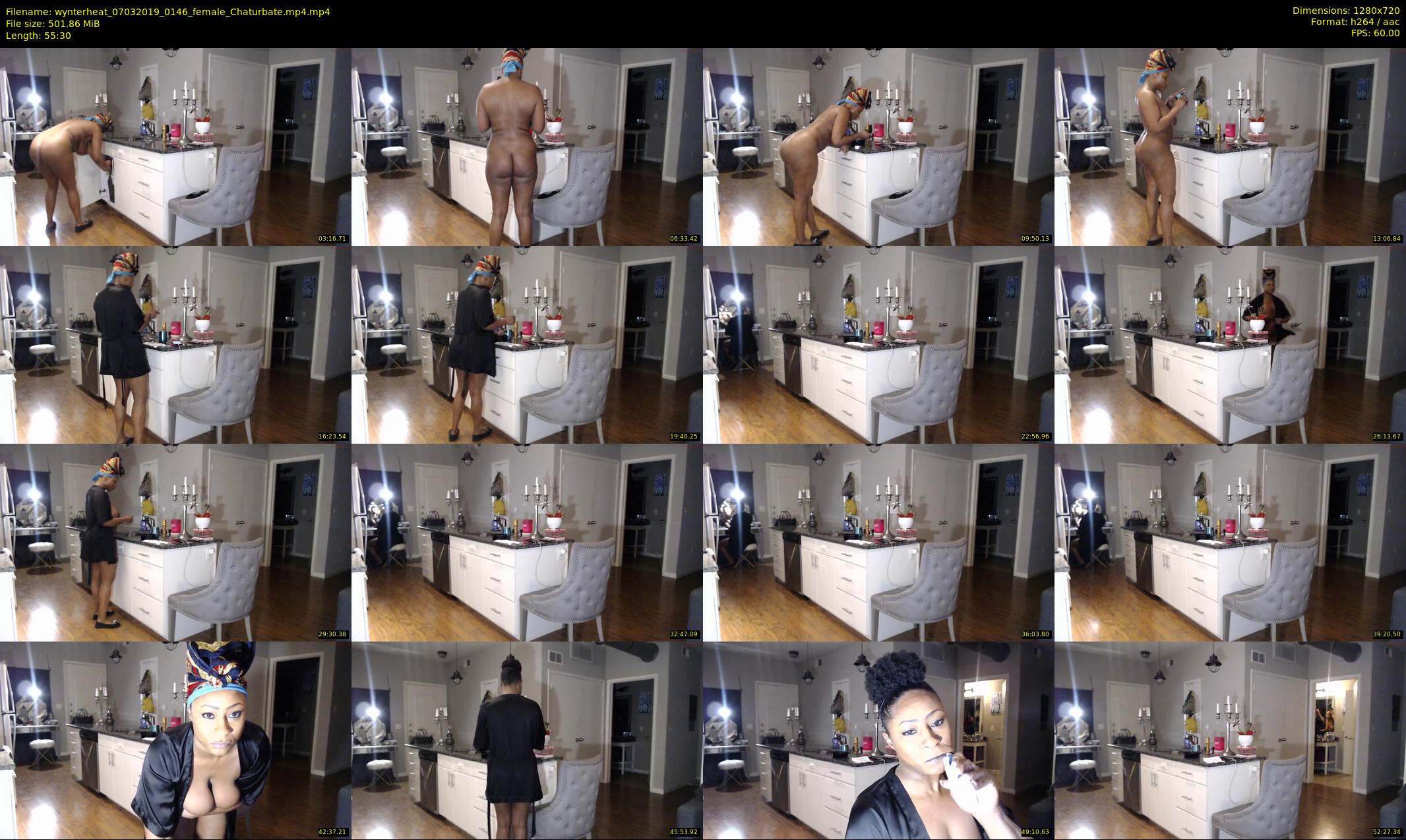 wynterheat — 56 minute Chaturbate female cam show recording, 720p, Mar 7, 2019