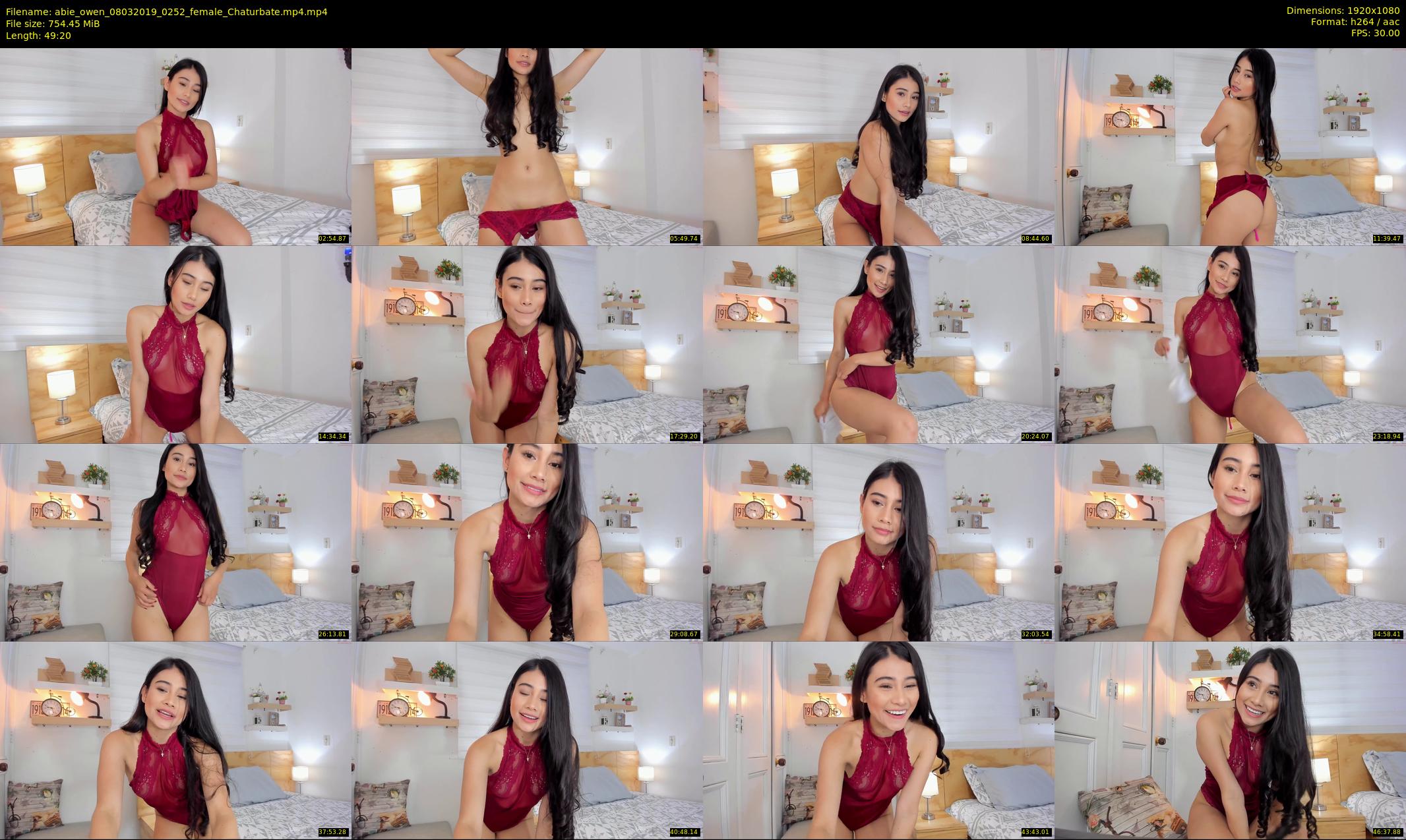 abie_owen — 50 minute Chaturbate female cam show recording, 1080p, Mar 8, 2019