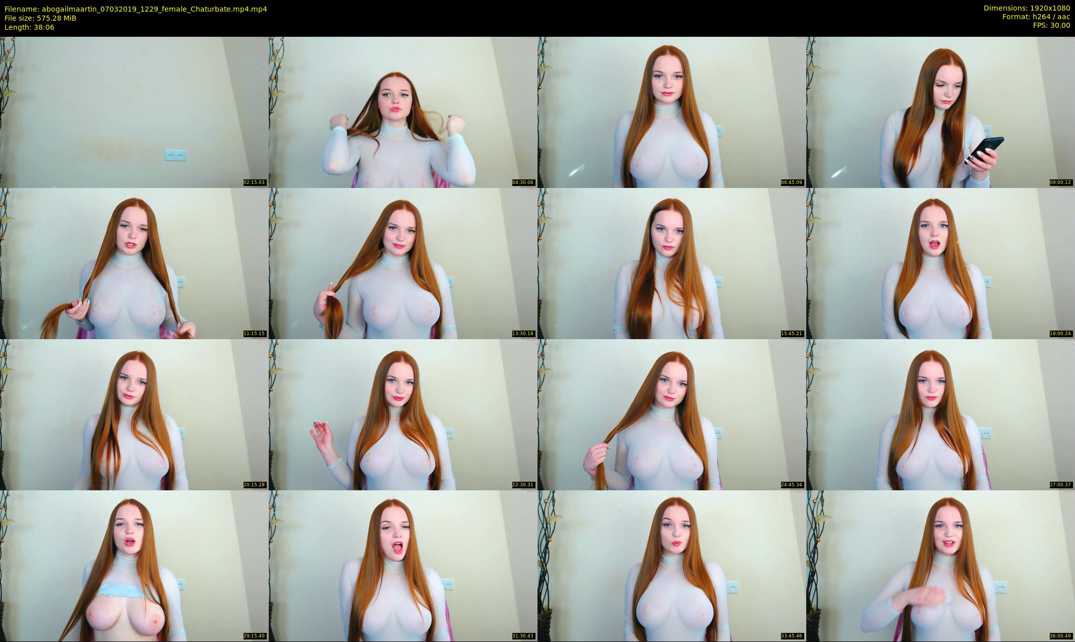 abogailmaartin — 39 minute Chaturbate female cam show recording, 1080p, Mar 7, 2019