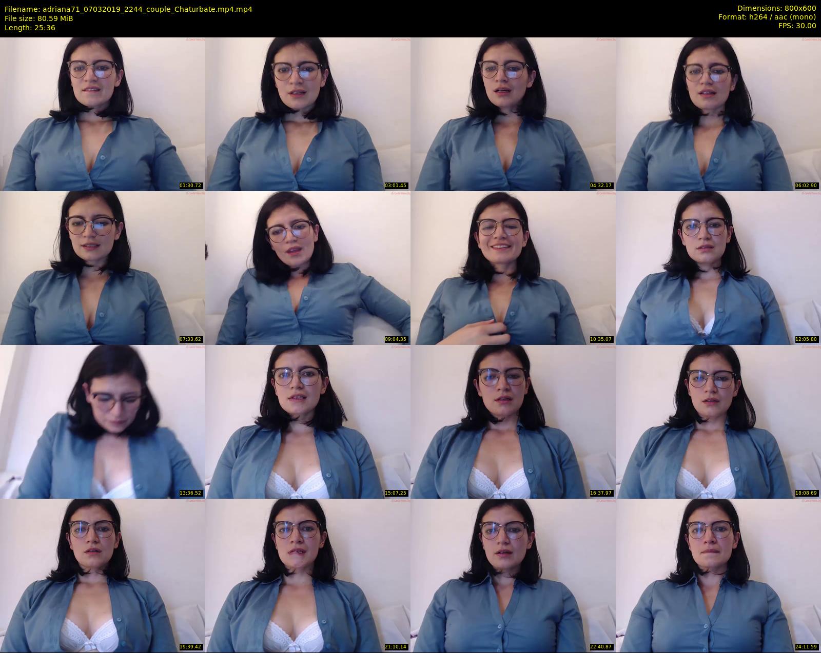 adriana71 — 26 minute Chaturbate couple cam show recording, 480p, Mar 7, 2019