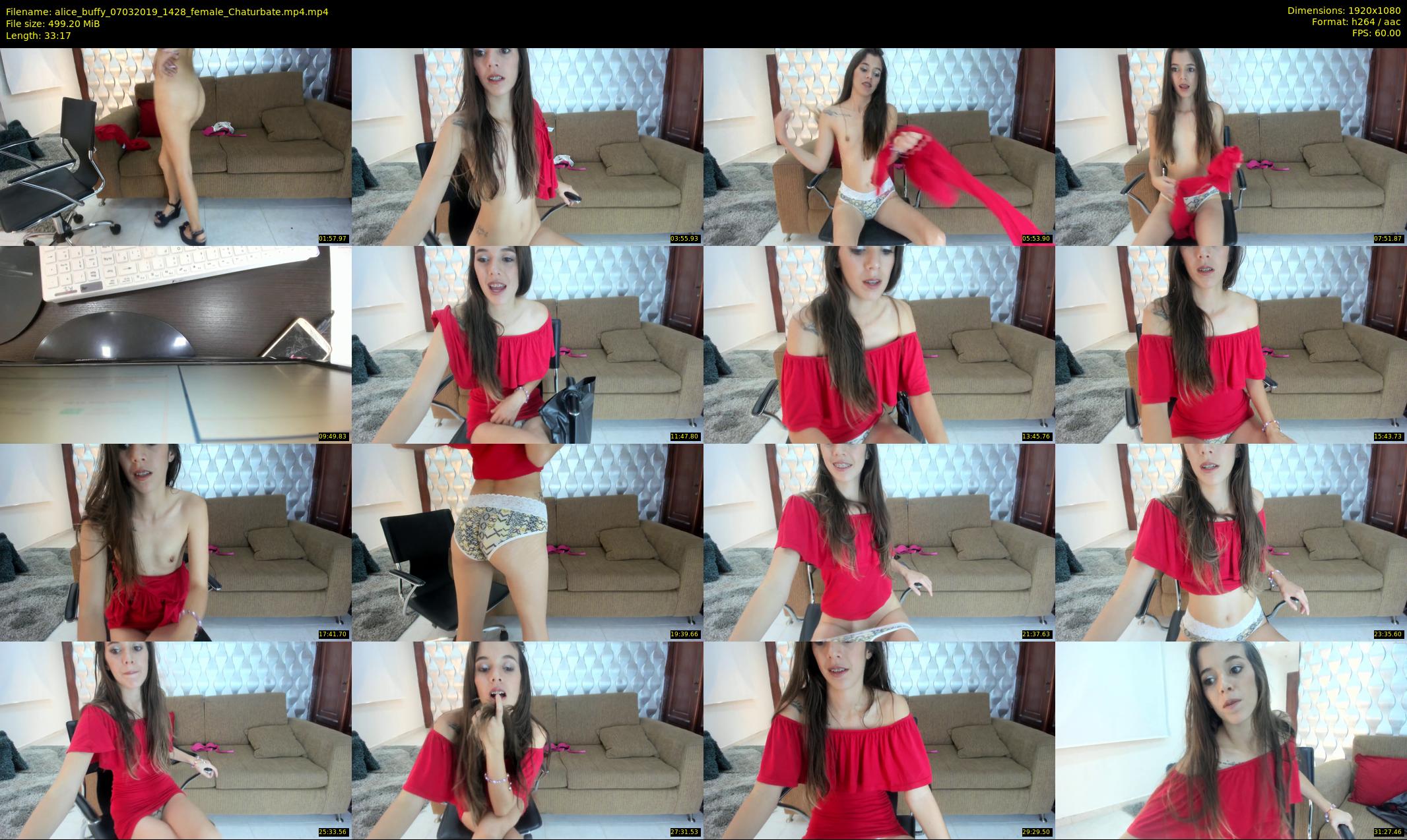 alice_buffy — 34 minute Chaturbate female cam show recording, 1080p, Mar 7, 2019