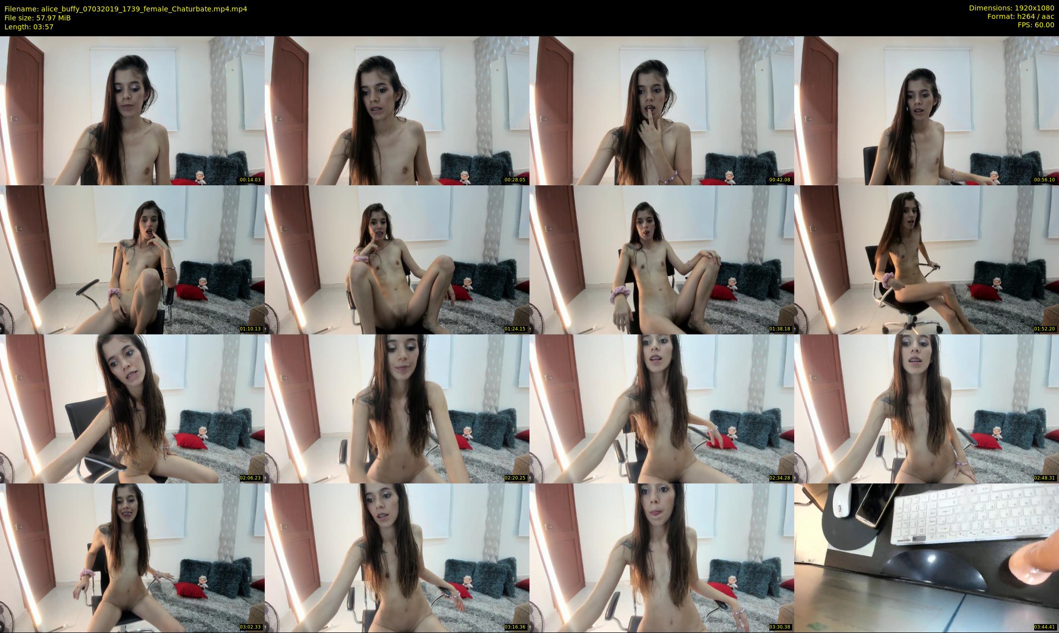 alice_buffy — 4 minute Chaturbate female cam show recording, 1080p, Mar 7, 2019