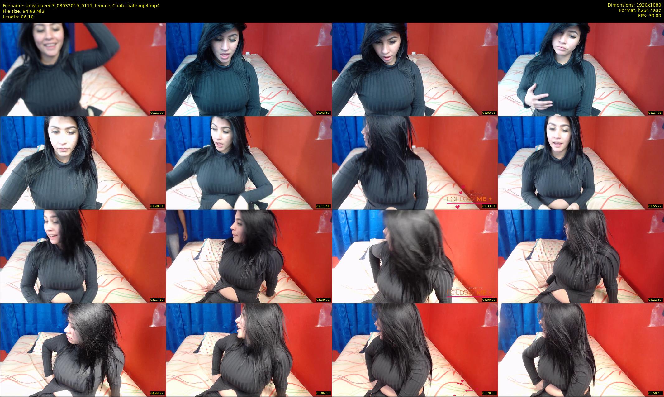 amy_queen7 — 7 minute Chaturbate female cam show recording, 1080p, Mar 8, 2019