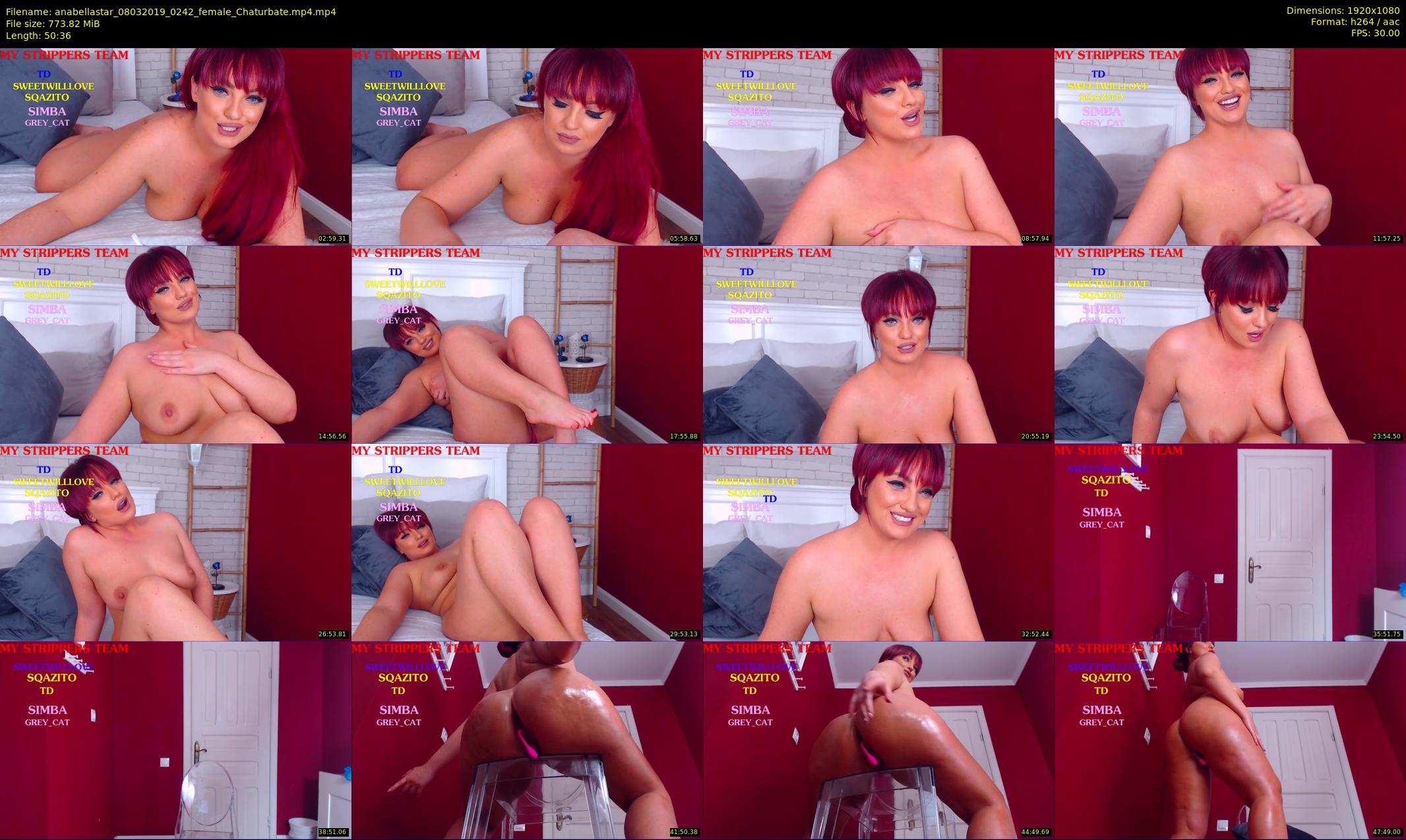 anabellastar — 51 minute Chaturbate female cam show recording, 1080p, Mar 8, 2019