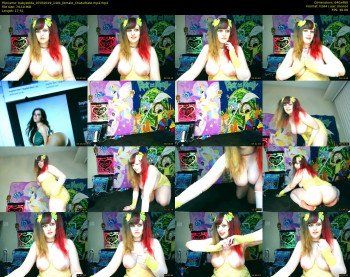 babyzelda — 18 minute Chaturbate female cam show recording, 480p, Mar 7, 2019