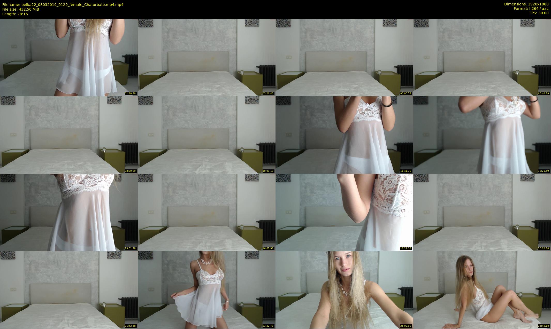 belka22 — 29 minute Chaturbate female cam show recording, 1080p, Mar 8, 2019
