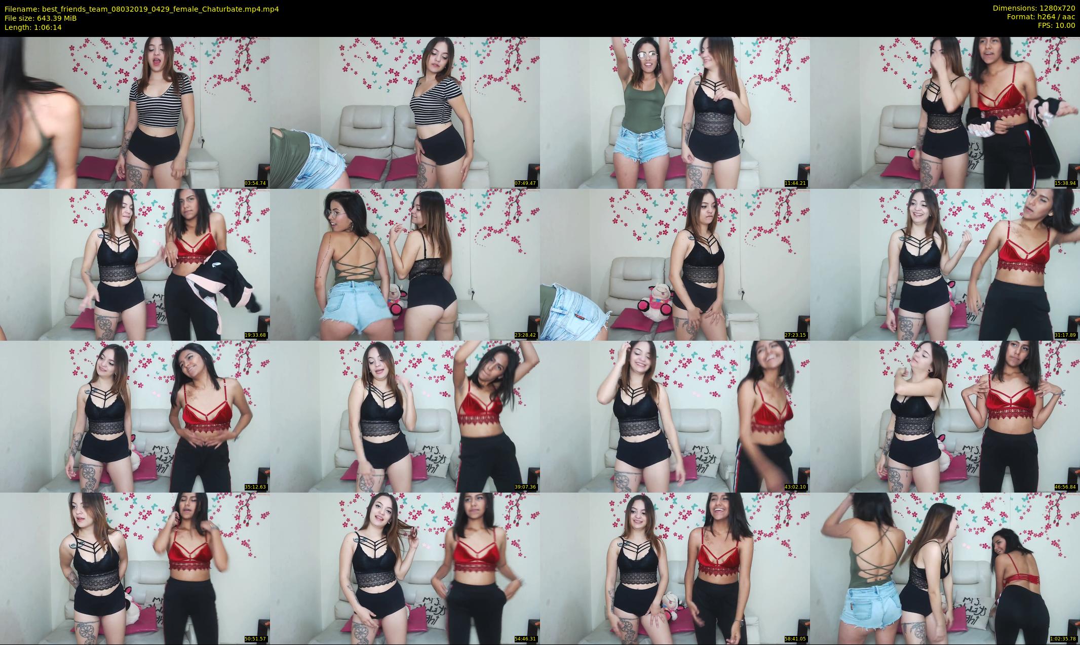 best_friends_team — 67 minute Chaturbate female cam show recording, 720p, Mar 8, 2019