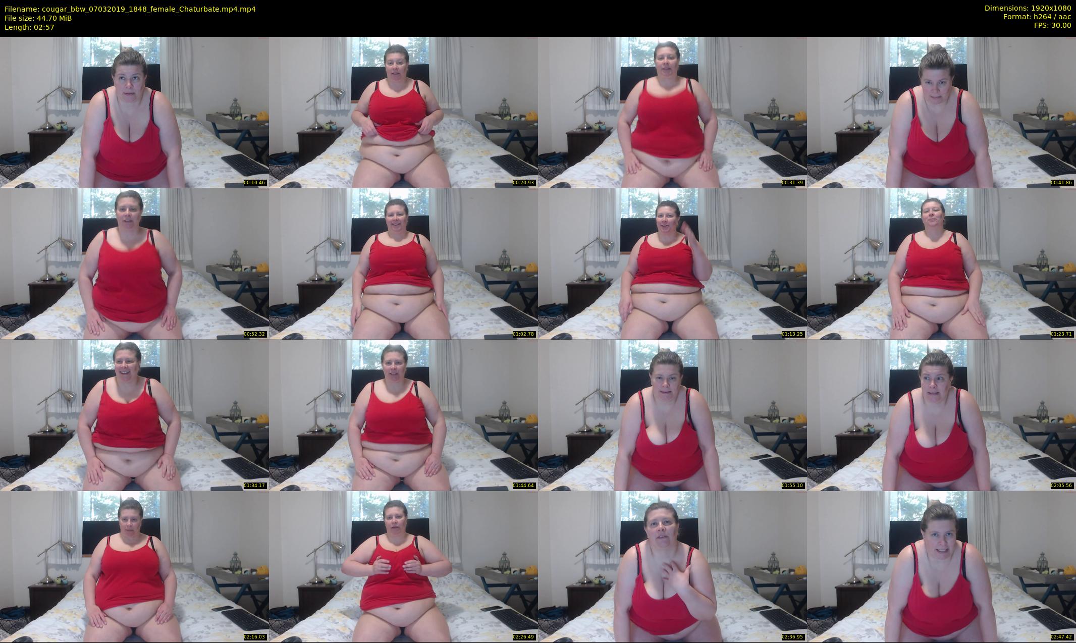 cougar_bbw — 3 minute Chaturbate female cam show recording, 1080p, Mar 7, 2019