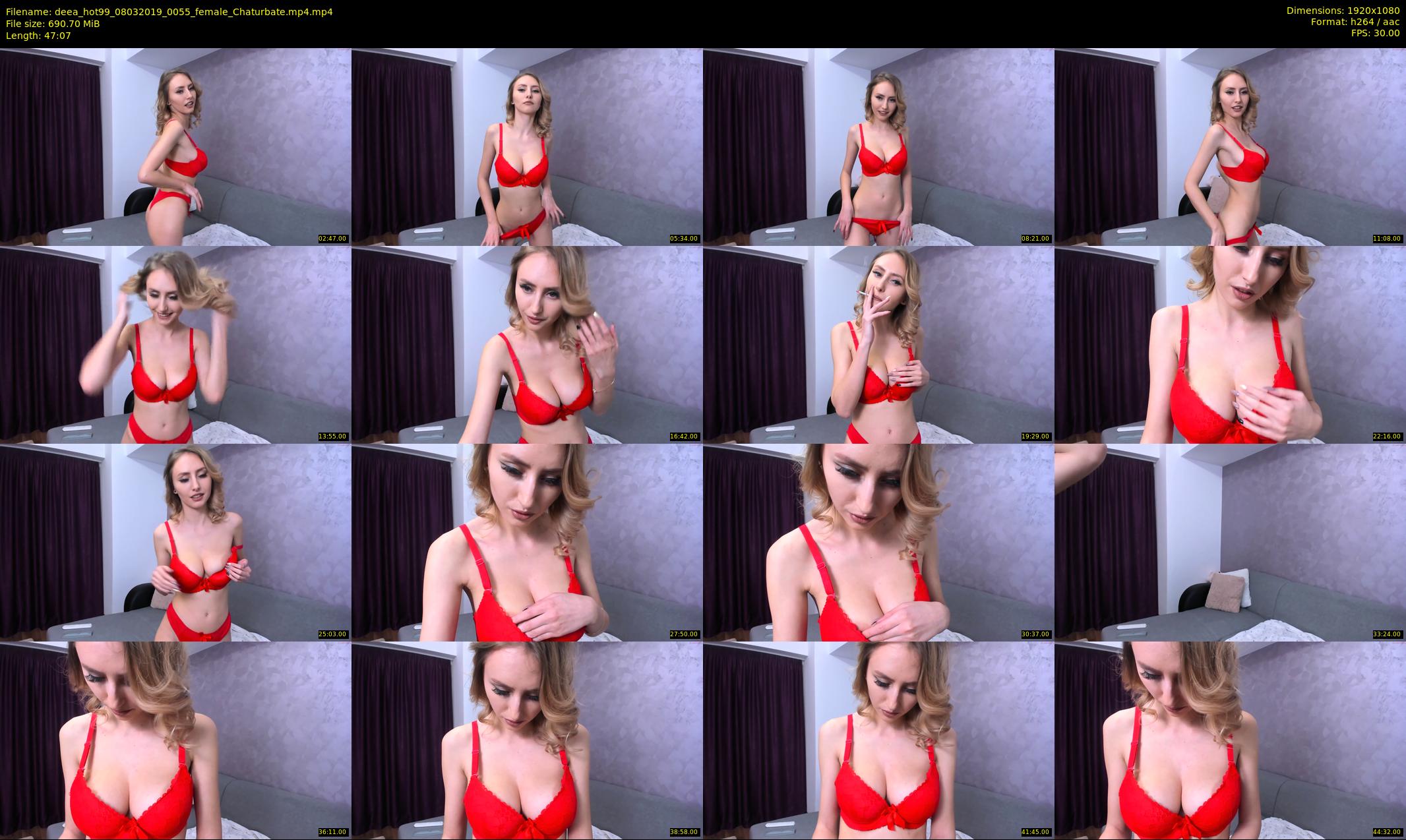 deea_hot99 — 48 minute Chaturbate female cam show recording, 1080p, Mar 8, 2019