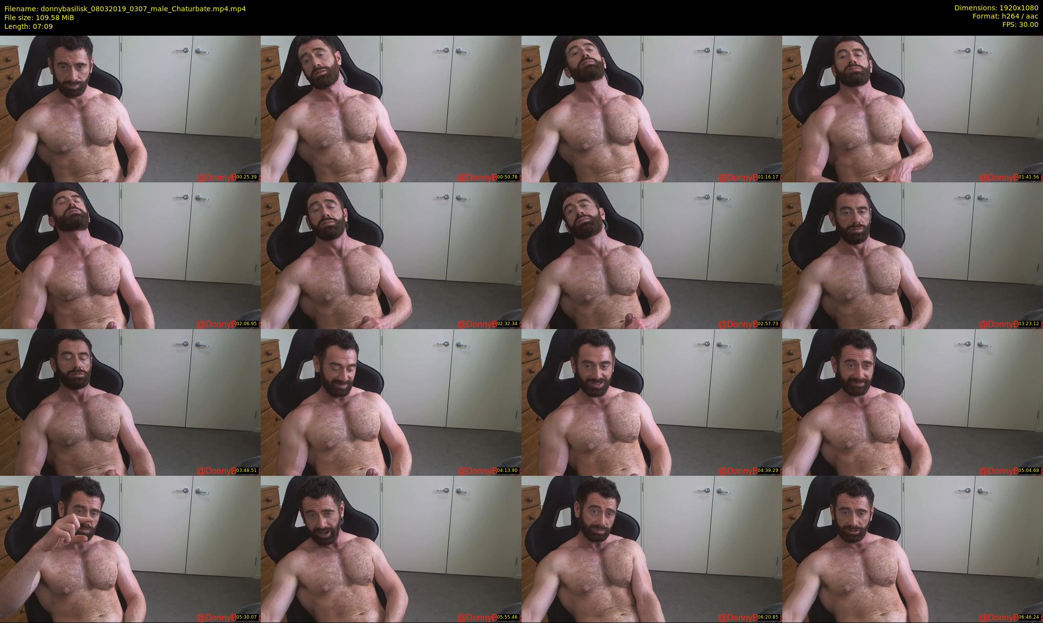 donnybasilisk — 8 minute Chaturbate male cam show recording, 1080p, Mar 8, 2019