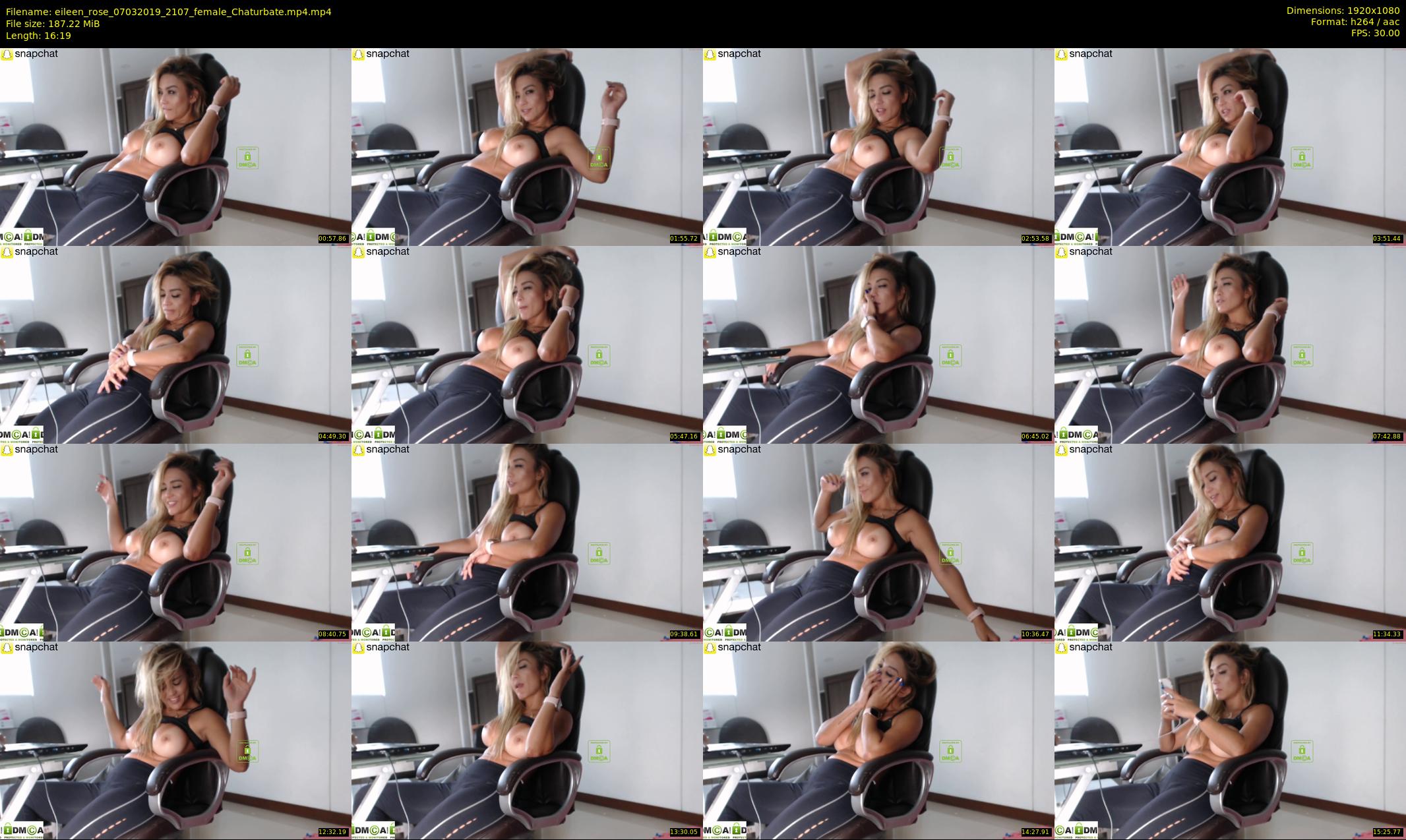 eileen_rose — 17 minute Chaturbate female cam show recording, 1080p, Mar 7, 2019