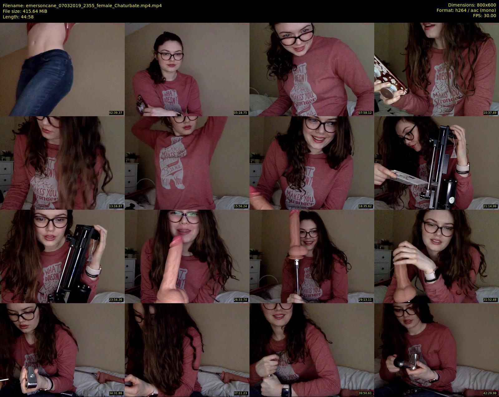 emersoncane — 45 minute Chaturbate female cam show recording, 480p, Mar 7, 2019