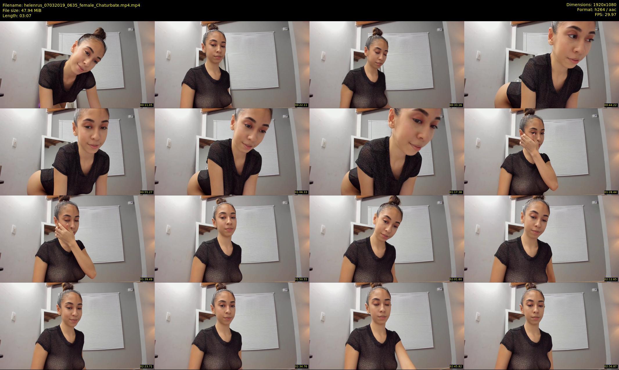 helenrus — 4 minute Chaturbate female cam show recording, 1080p, Mar 7, 2019