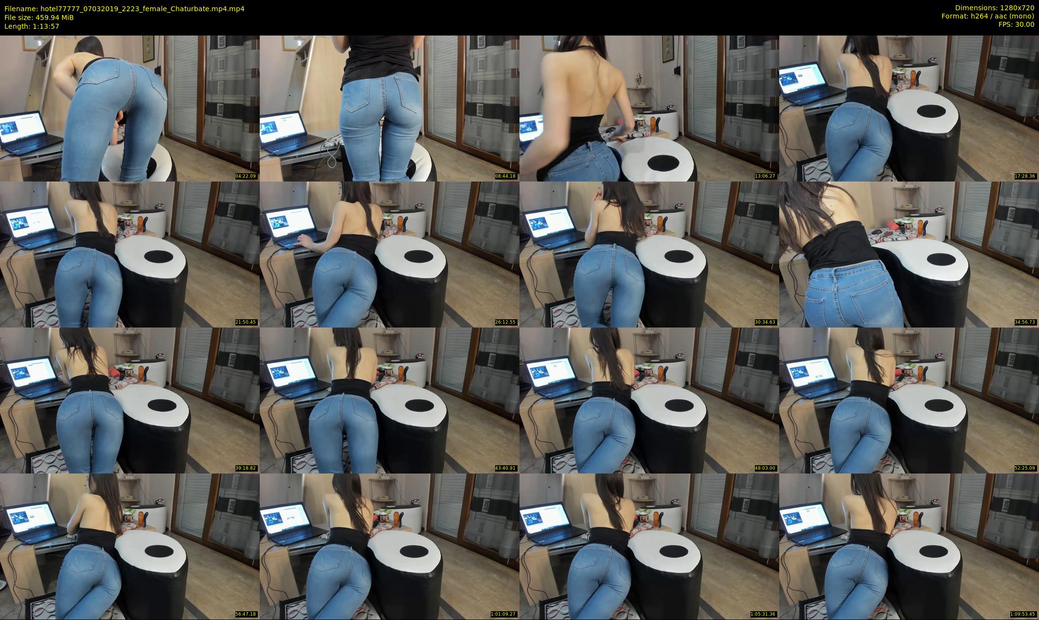 hotel77777 — 74 minute Chaturbate female cam show recording, 720p, Mar 7, 2019
