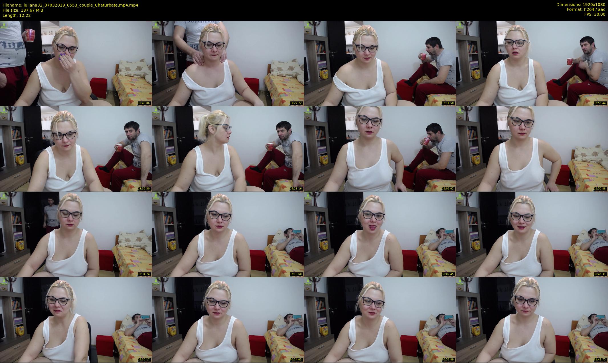 iuliana32 — 13 minute Chaturbate couple cam show recording, 1080p, Mar 7, 2019