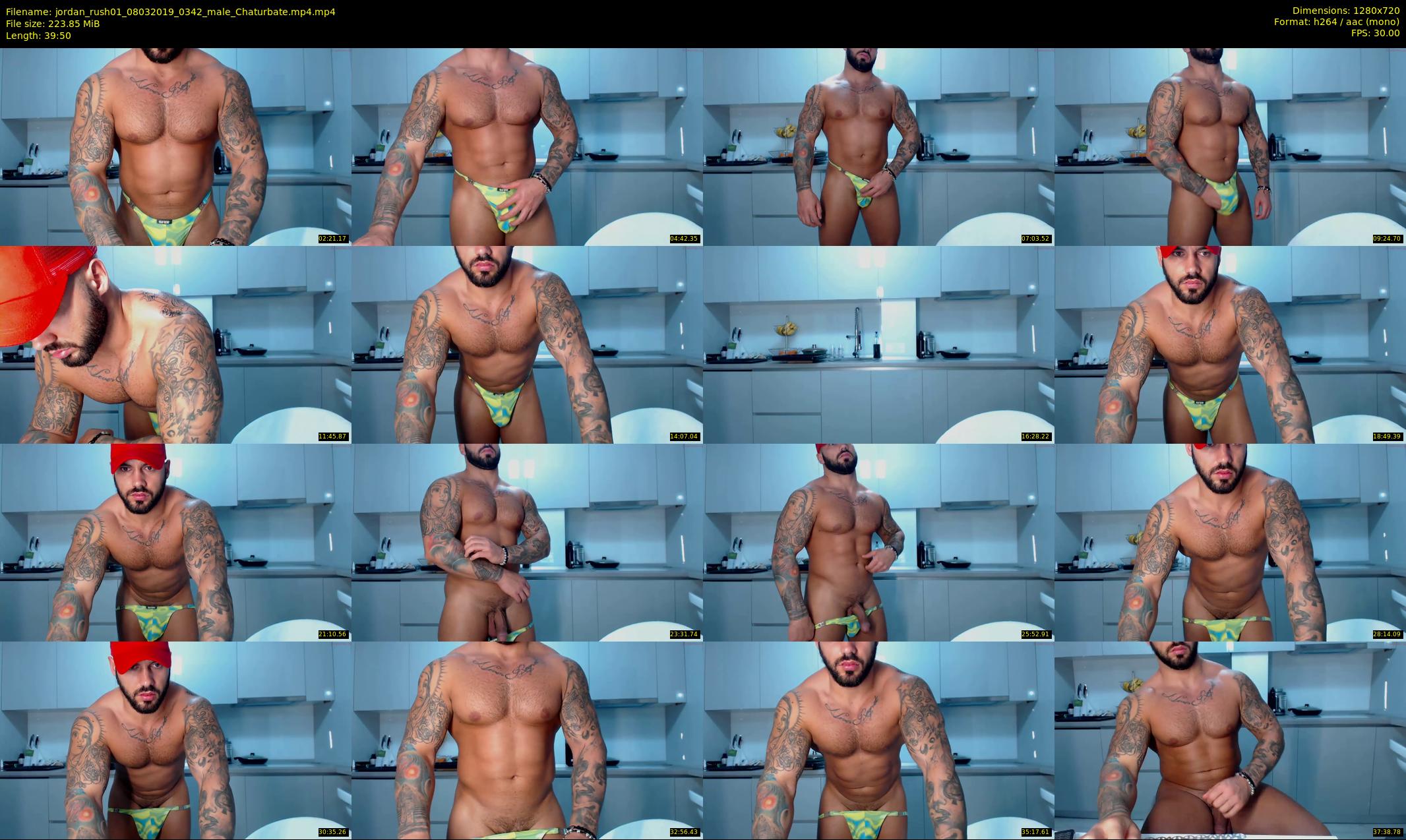 jordan_rush01 — 40 minute Chaturbate male cam show recording, 720p, Mar 8, 2019