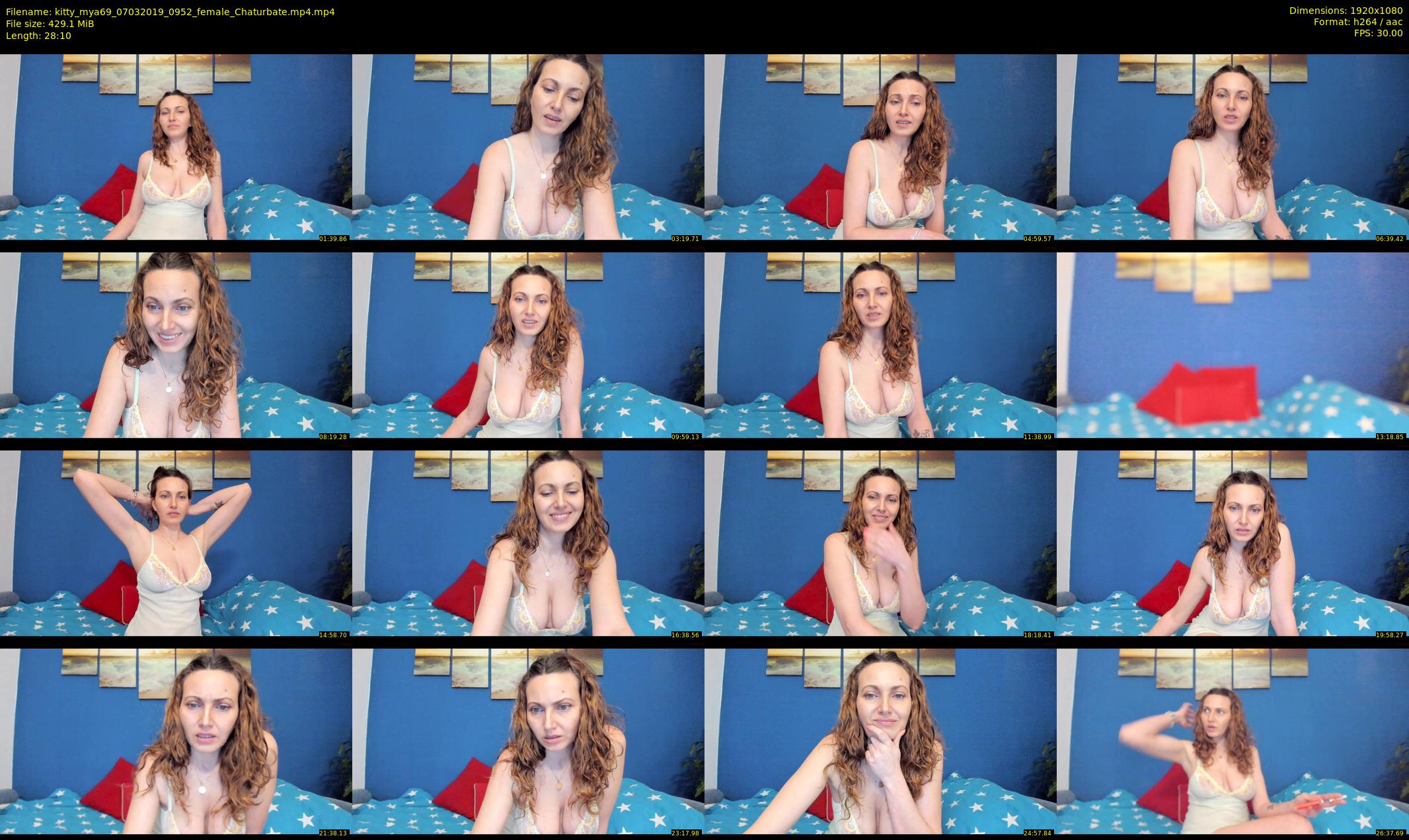 kitty_mya69 — 29 minute Chaturbate female cam show recording, 1080p, Mar 7, 2019