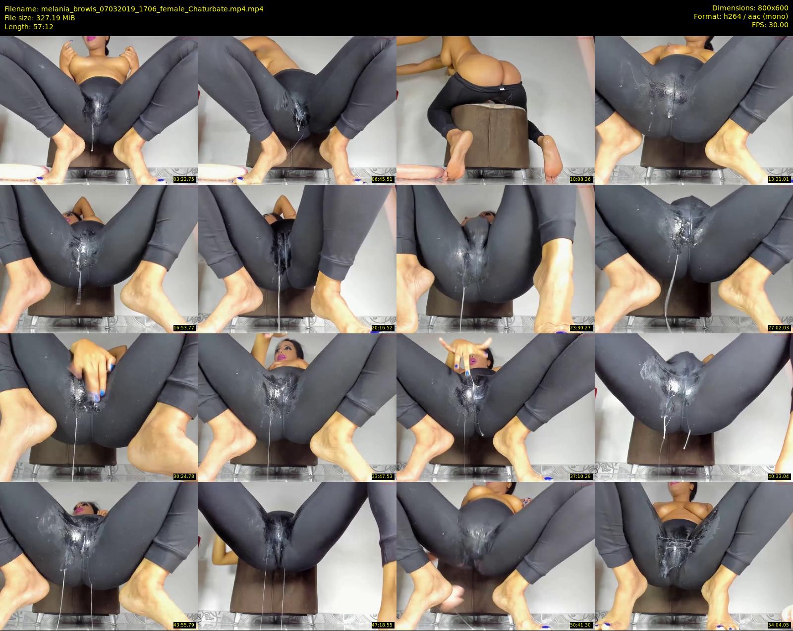 melania_browis — 58 minute Chaturbate female cam show recording, 480p, Mar 7, 2019