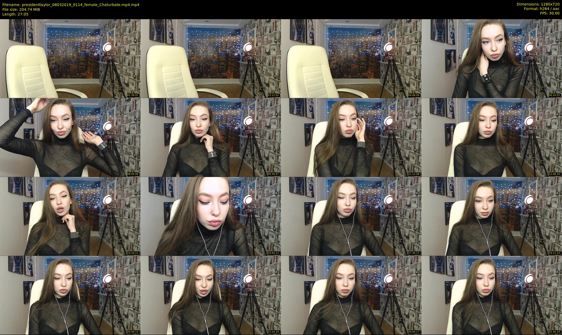 presidenttaylor — 28 minute Chaturbate female cam show recording, 720p, Mar 8, 2019