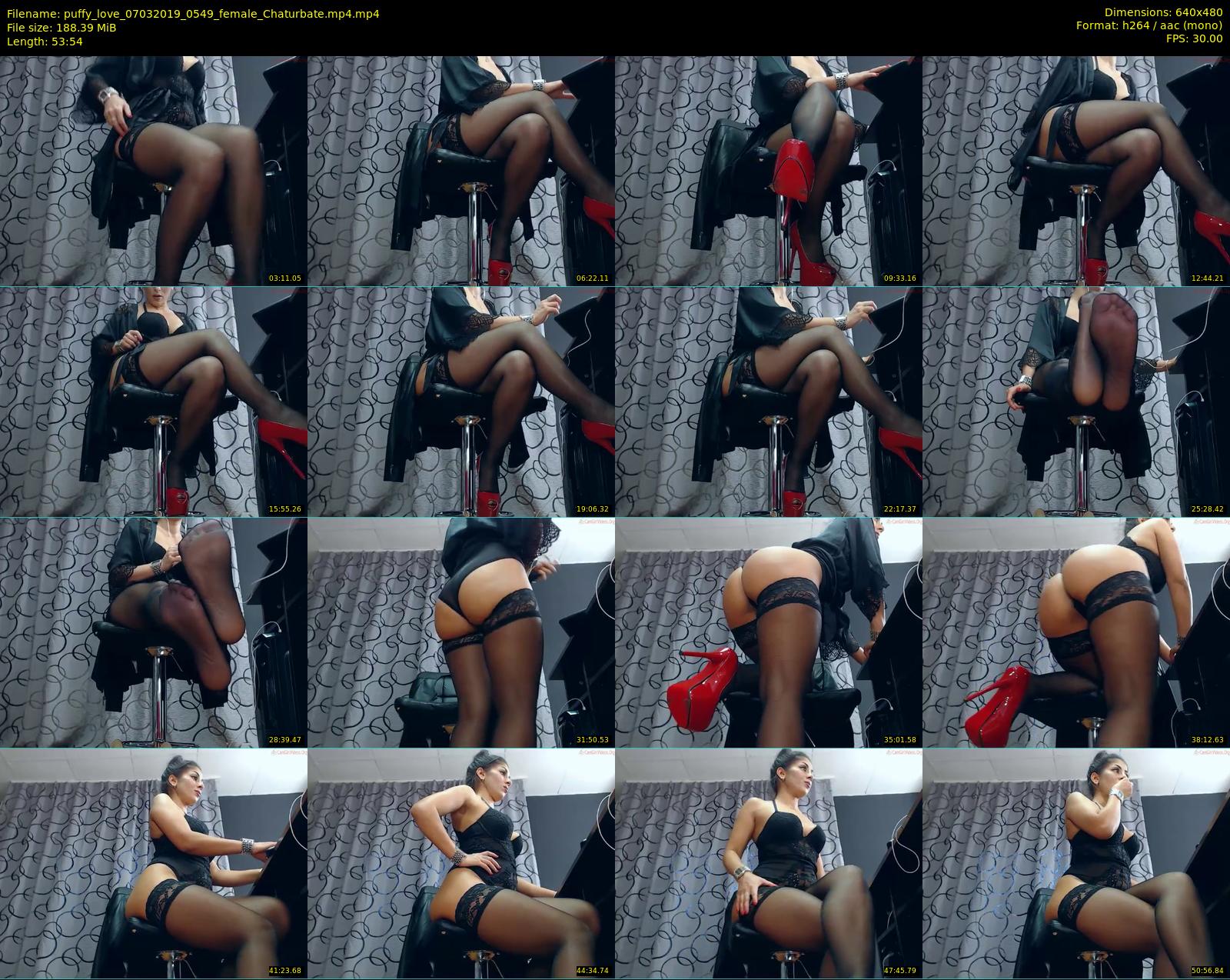 puffy_love — 54 minute Chaturbate female cam show recording, 480p, Mar 7, 2019