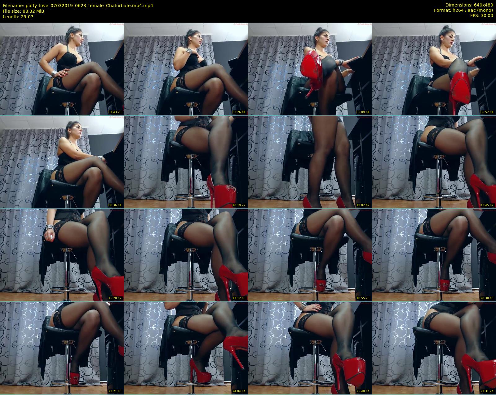 puffy_love — 30 minute Chaturbate female cam show recording, 480p, Mar 7, 2019