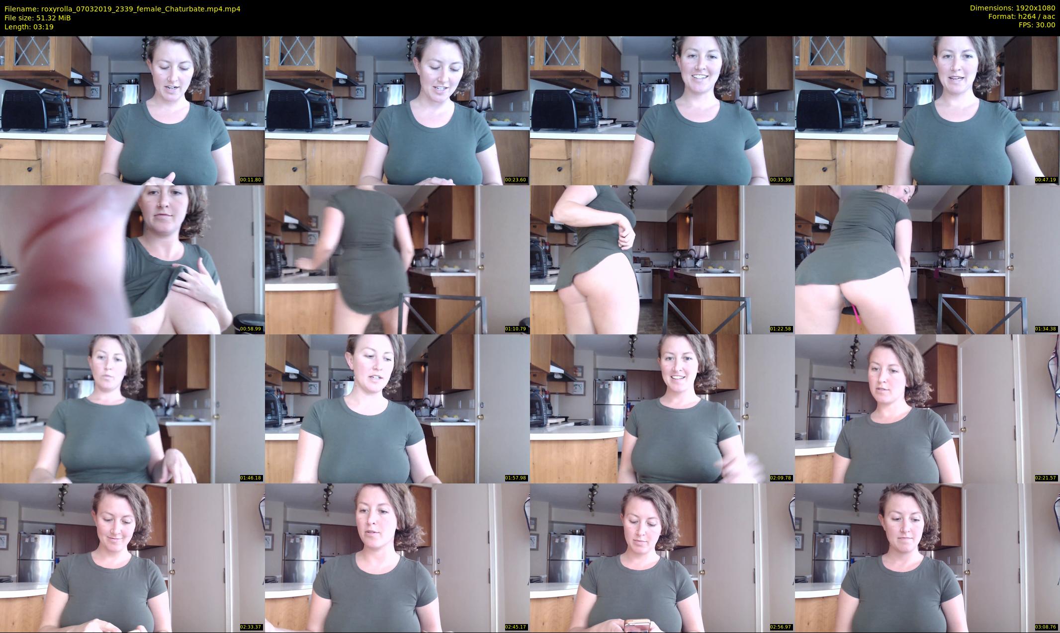 roxyrolla — 4 minute Chaturbate female cam show recording, 1080p, Mar 7, 2019