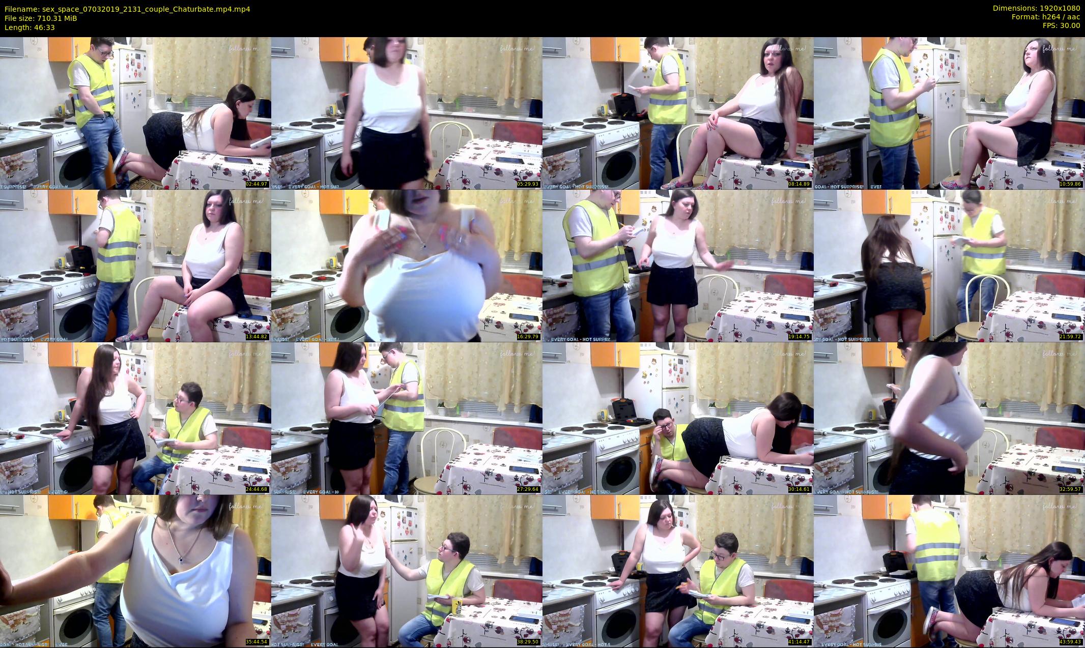 sex_space — 47 minute Chaturbate couple cam show recording, 1080p, Mar 7, 2019