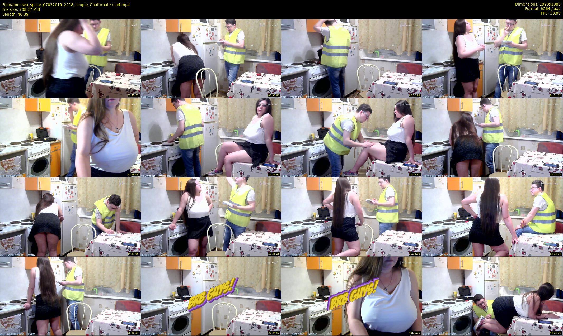 sex_space — 47 minute Chaturbate couple cam show recording, 1080p, Mar 7, 2019