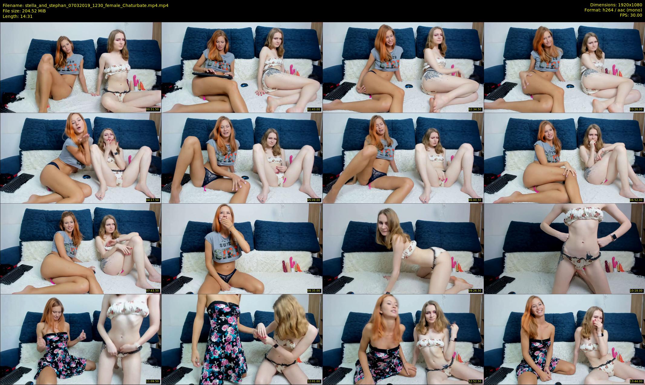 stella_and_stephan — 15 minute Chaturbate couple cam show recording, 1080p, Mar 7, 2019