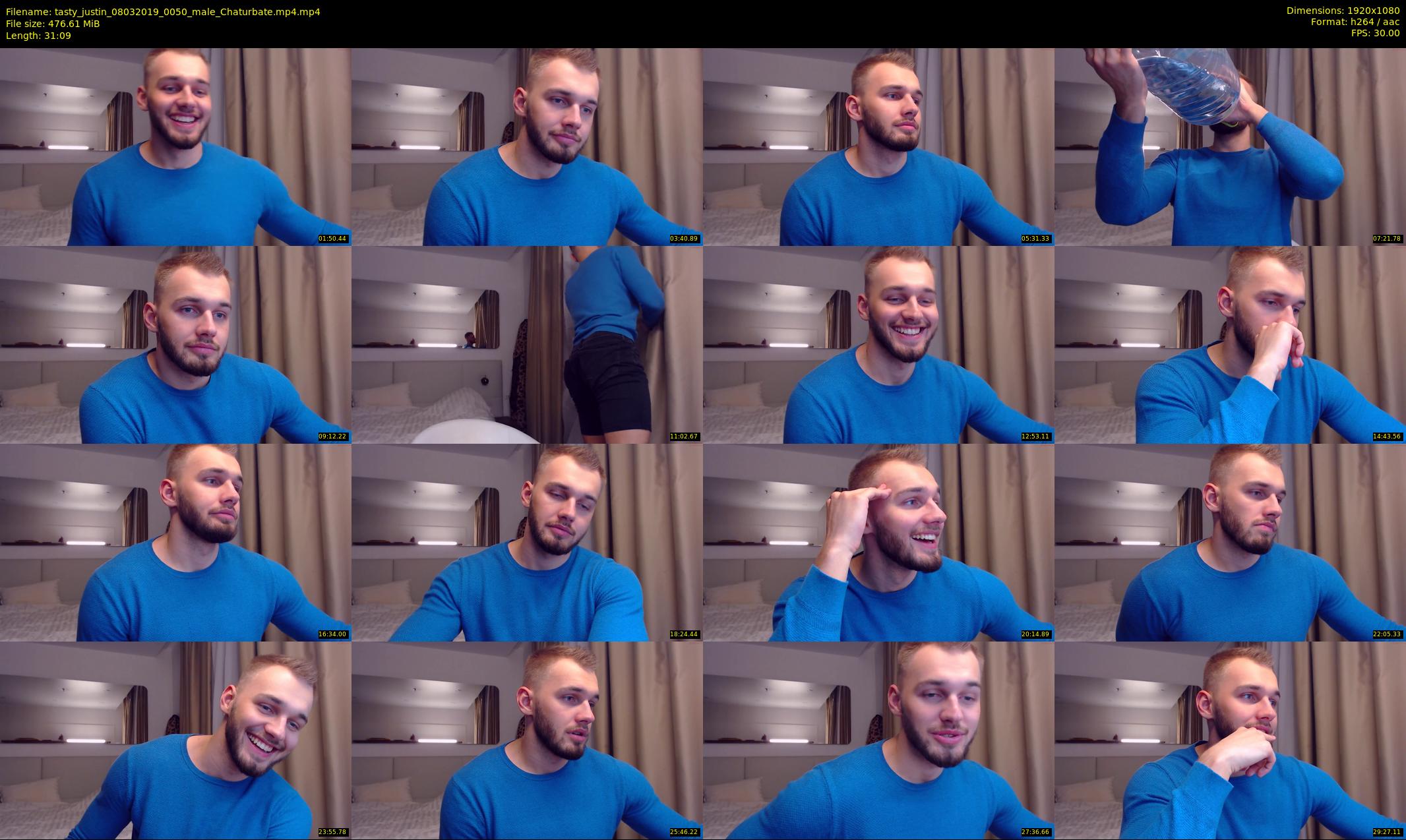tasty_justin — 32 minute Chaturbate male cam show recording, 1080p, Mar 8, 2019