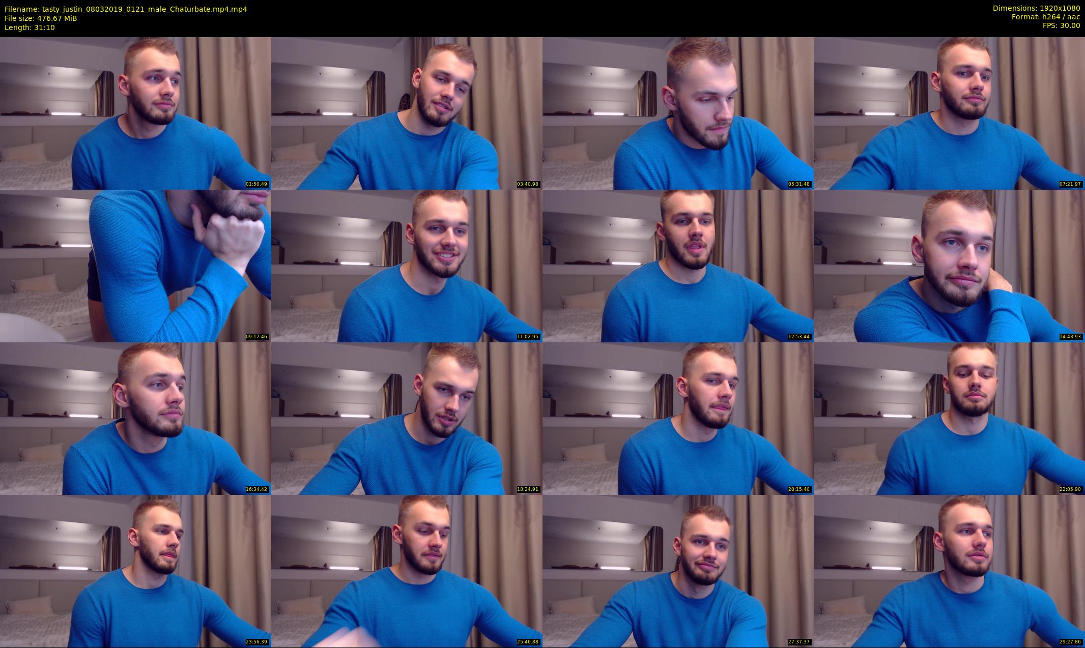 tasty_justin — 32 minute Chaturbate male cam show recording, 1080p, Mar 8, 2019