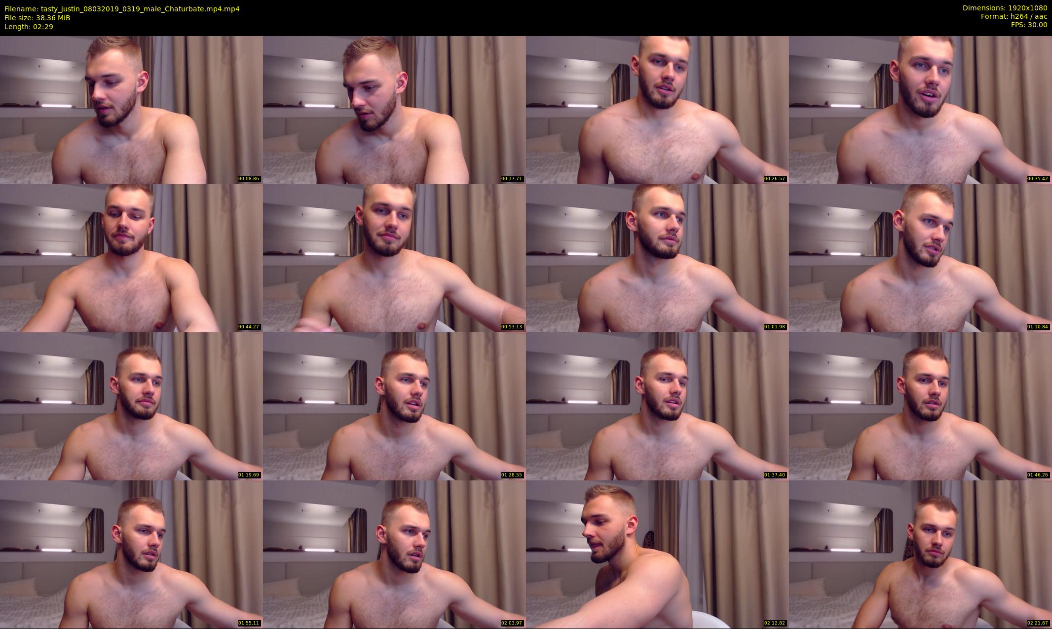 tasty_justin — 3 minute Chaturbate male cam show recording, 1080p, Mar 8, 2019