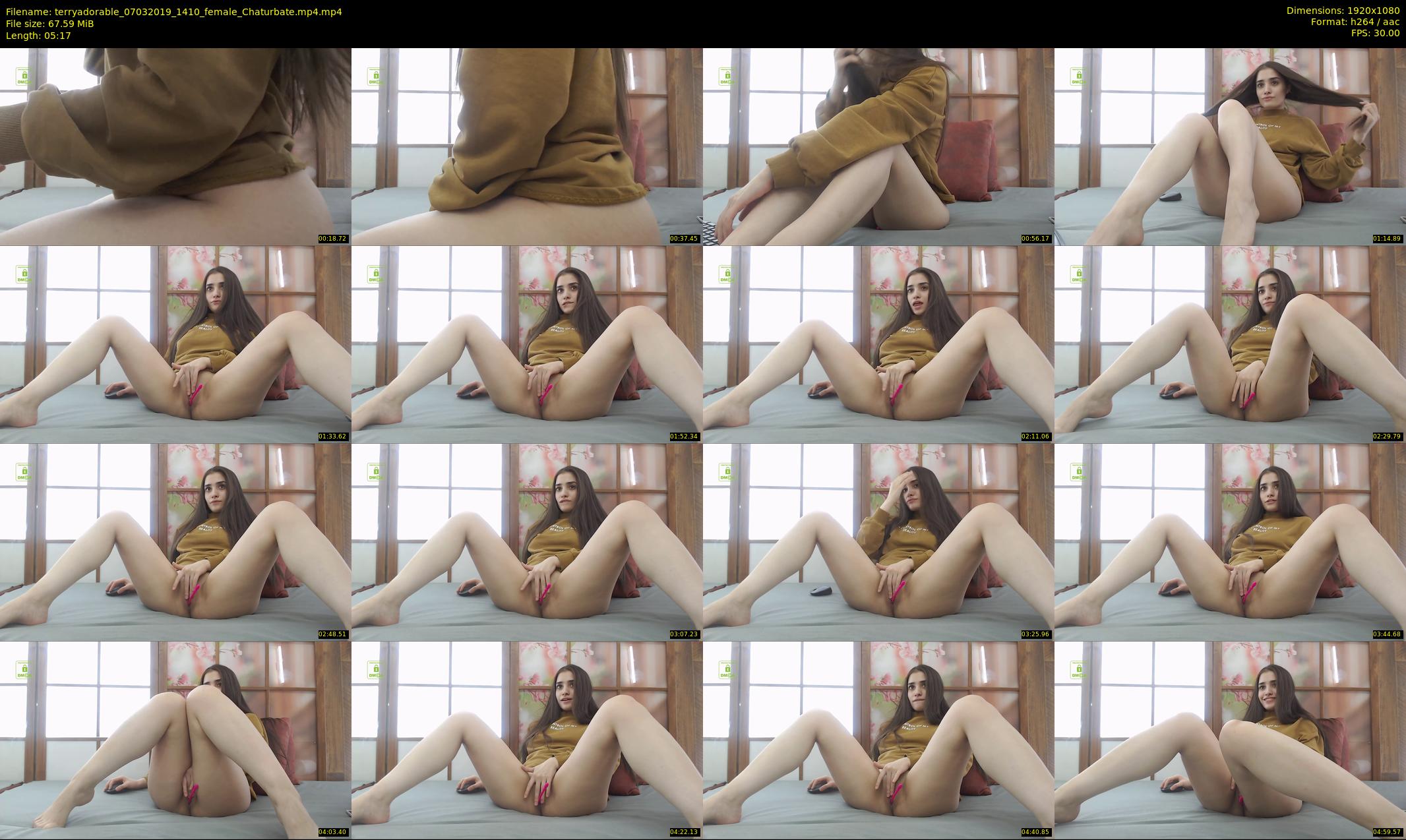 terryadorable — 6 minute Chaturbate female cam show recording, 1080p, Mar 7, 2019