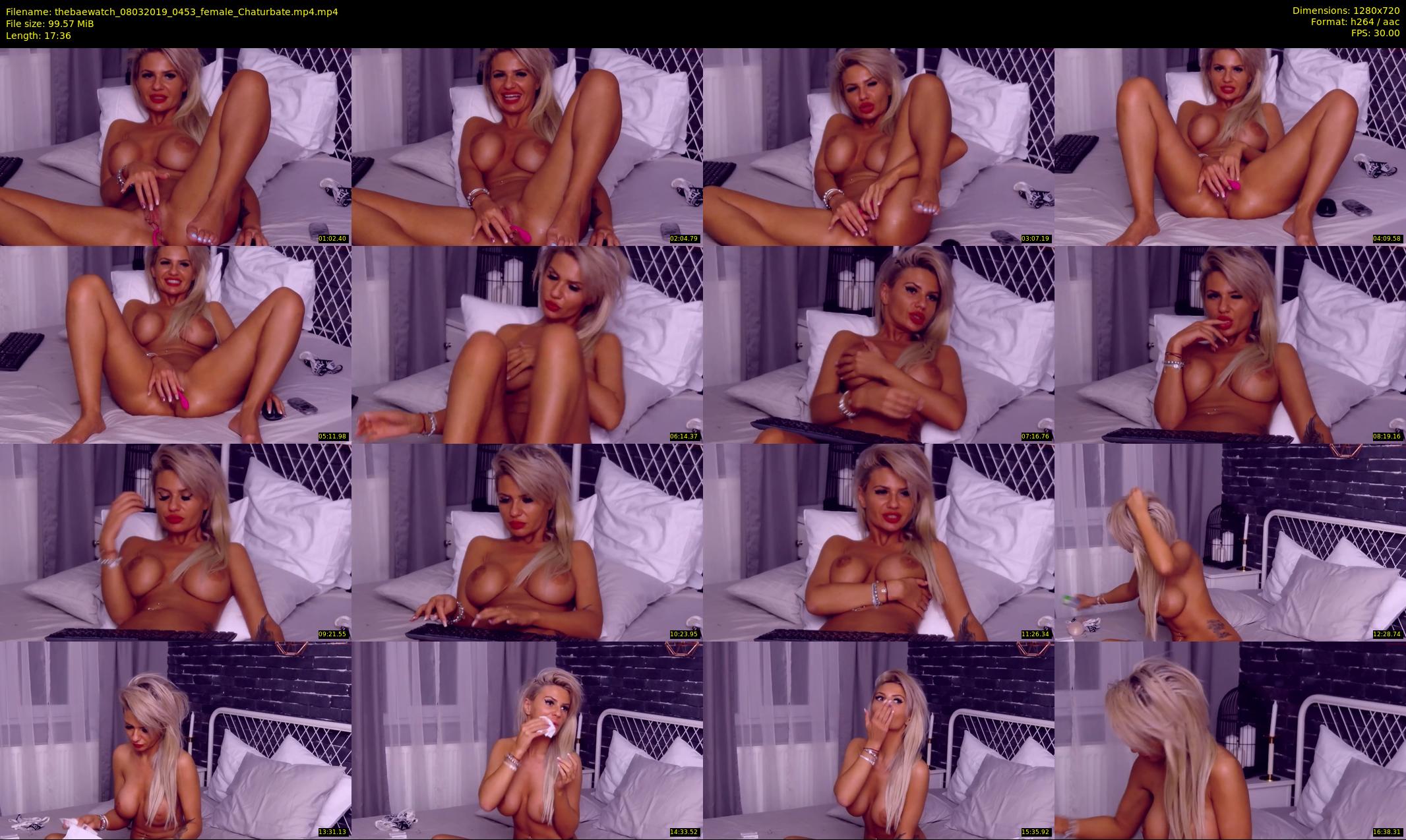 thebaewatch — 18 minute Chaturbate female cam show recording, 720p, Mar 8, 2019