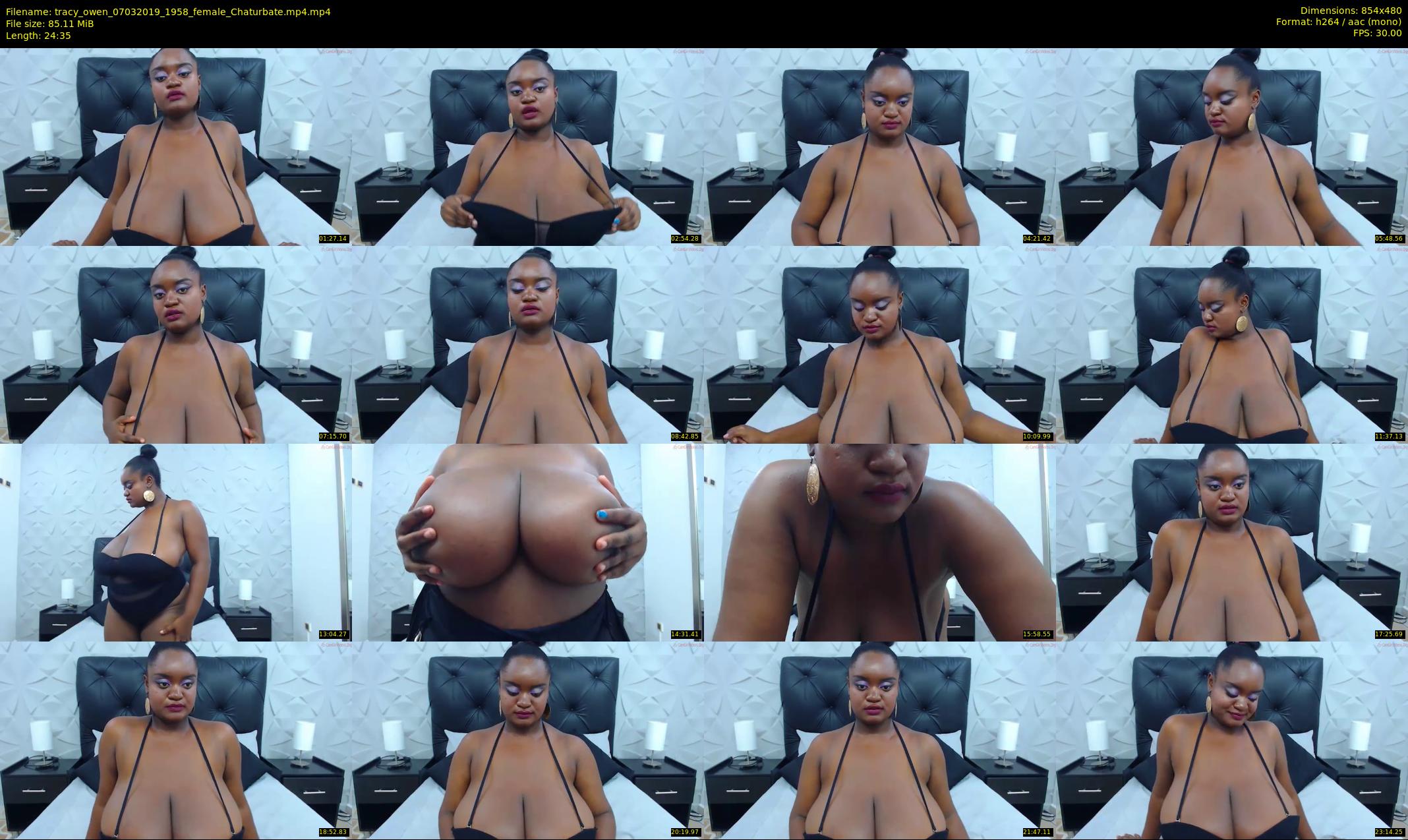 tracy_owen — 25 minute Chaturbate female cam show recording, 480p, Mar 7, 2019