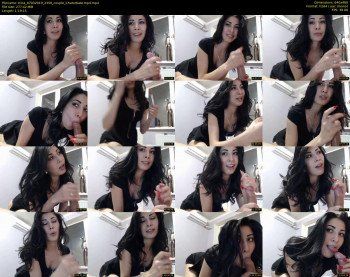 trioa — 80 minute Chaturbate couple cam show recording, 480p, Mar 7, 2019