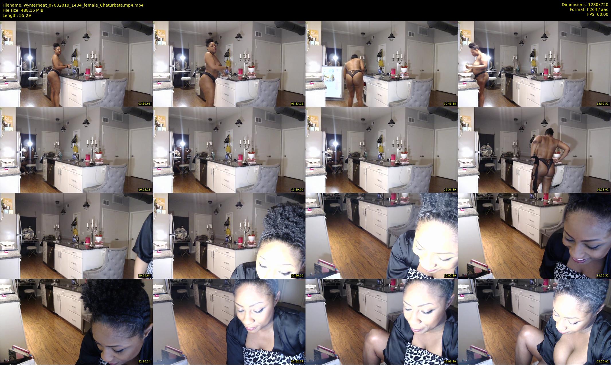 wynterheat — 56 minute Chaturbate female cam show recording, 720p, Mar 7, 2019