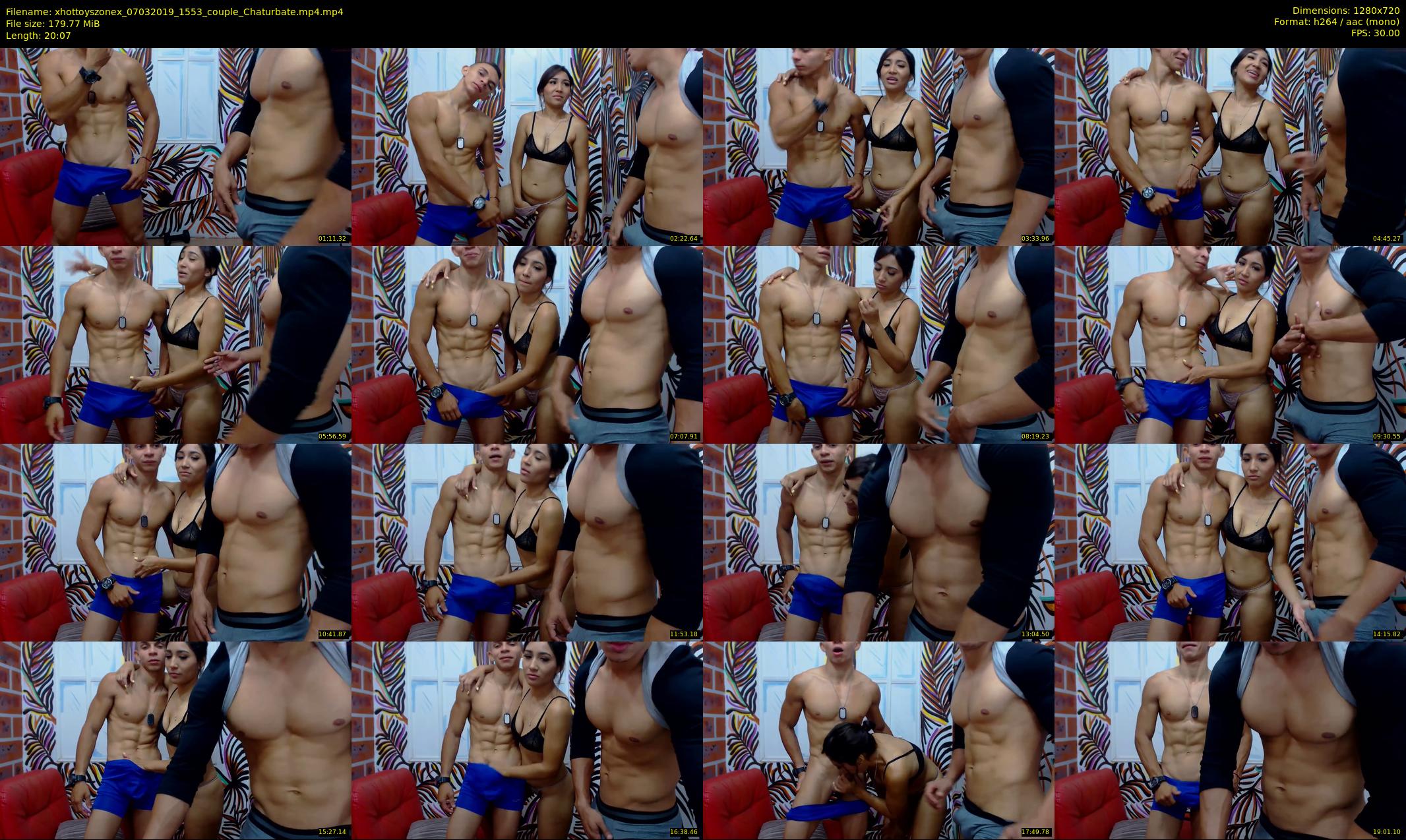 xhottoyszonex — 21 minute Chaturbate couple cam show recording, 720p, Mar 7, 2019