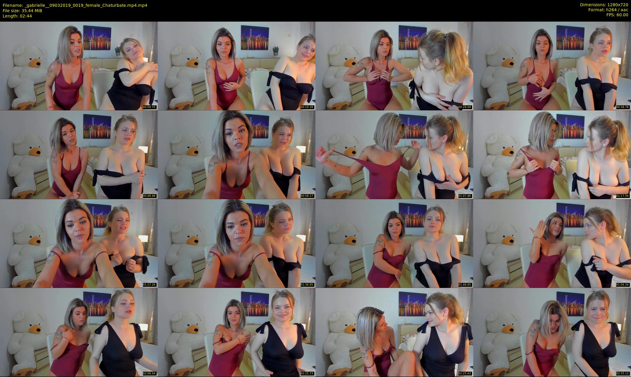 _gabrielle_ — 3 minute Chaturbate female cam show recording, 720p, Mar 9, 2019