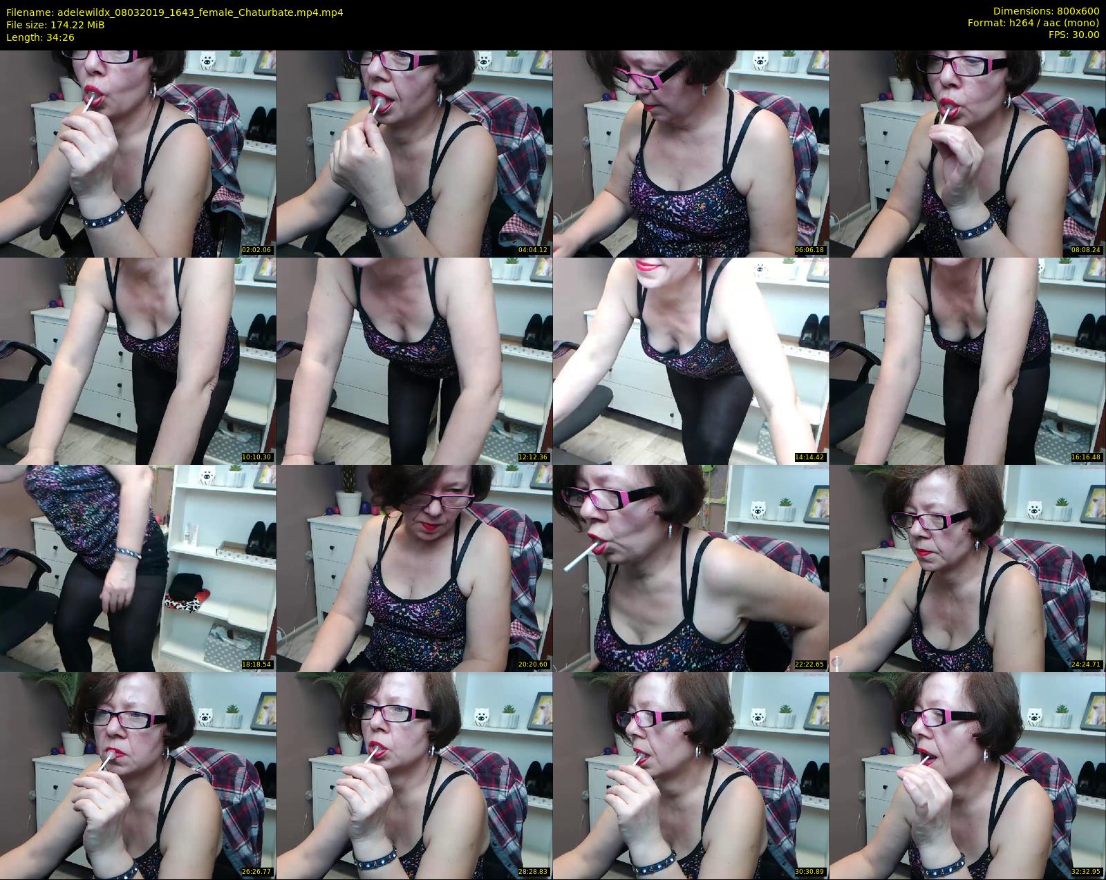 adelewildx — 35 minute Chaturbate female cam show recording, 480p, Mar 8, 2019