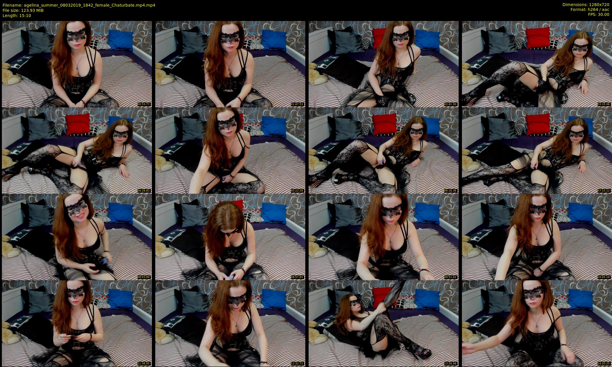 agelina_summer — 16 minute Chaturbate female cam show recording, 720p, Mar 8, 2019