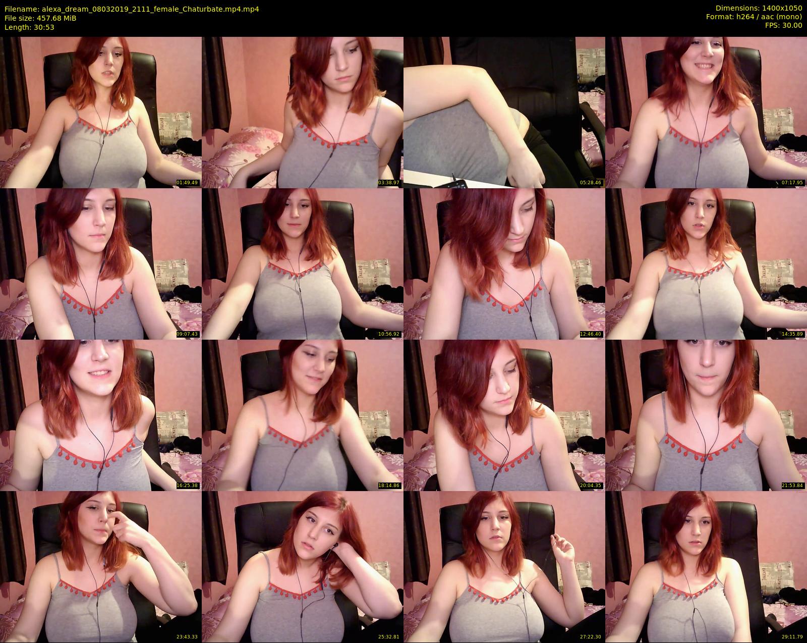alexa_dream — 31 minute Chaturbate female cam show recording, 720p, Mar 8, 2019