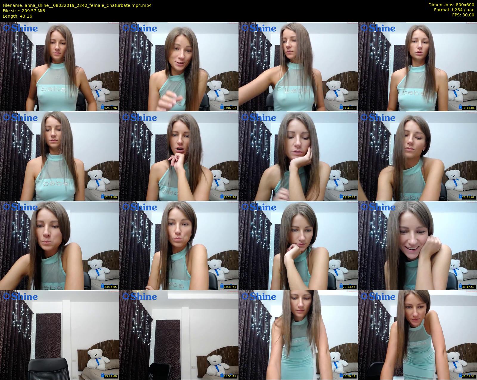anna_shine_ — 44 minute Chaturbate female cam show recording, 480p, Mar 8, 2019