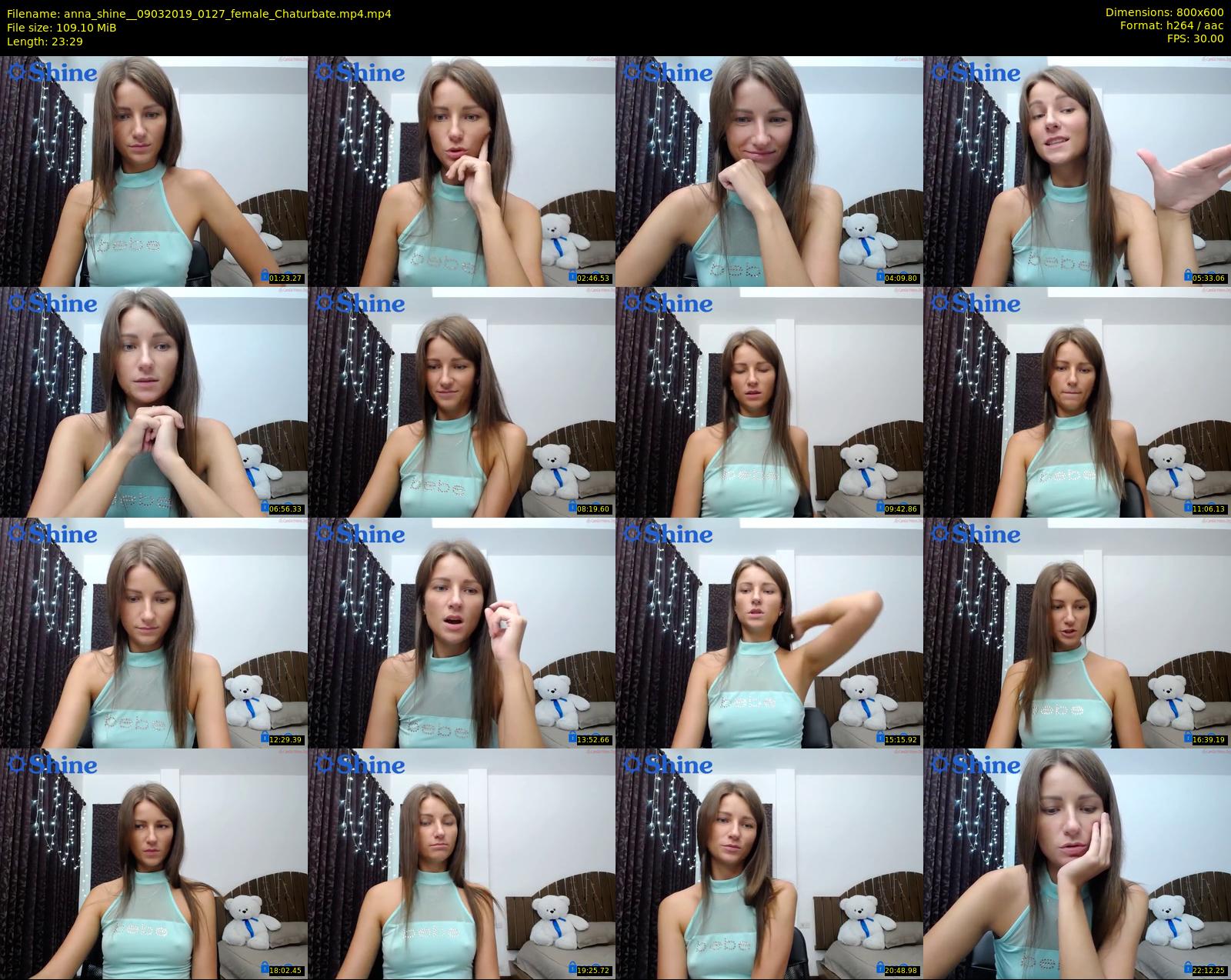 anna_shine_ — 24 minute Chaturbate female cam show recording, 480p, Mar 9, 2019