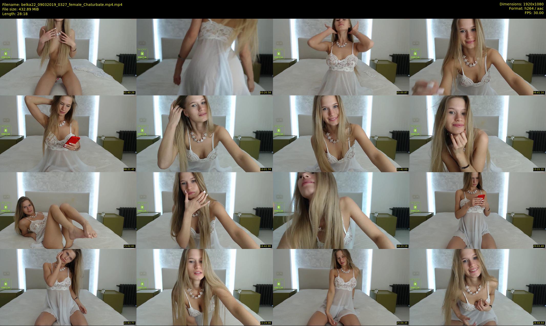 belka22 — 29 minute Chaturbate female cam show recording, 1080p, Mar 9, 2019