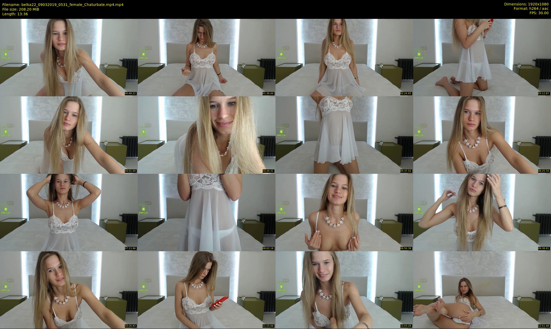 belka22 — 14 minute Chaturbate female cam show recording, 1080p, Mar 9, 2019