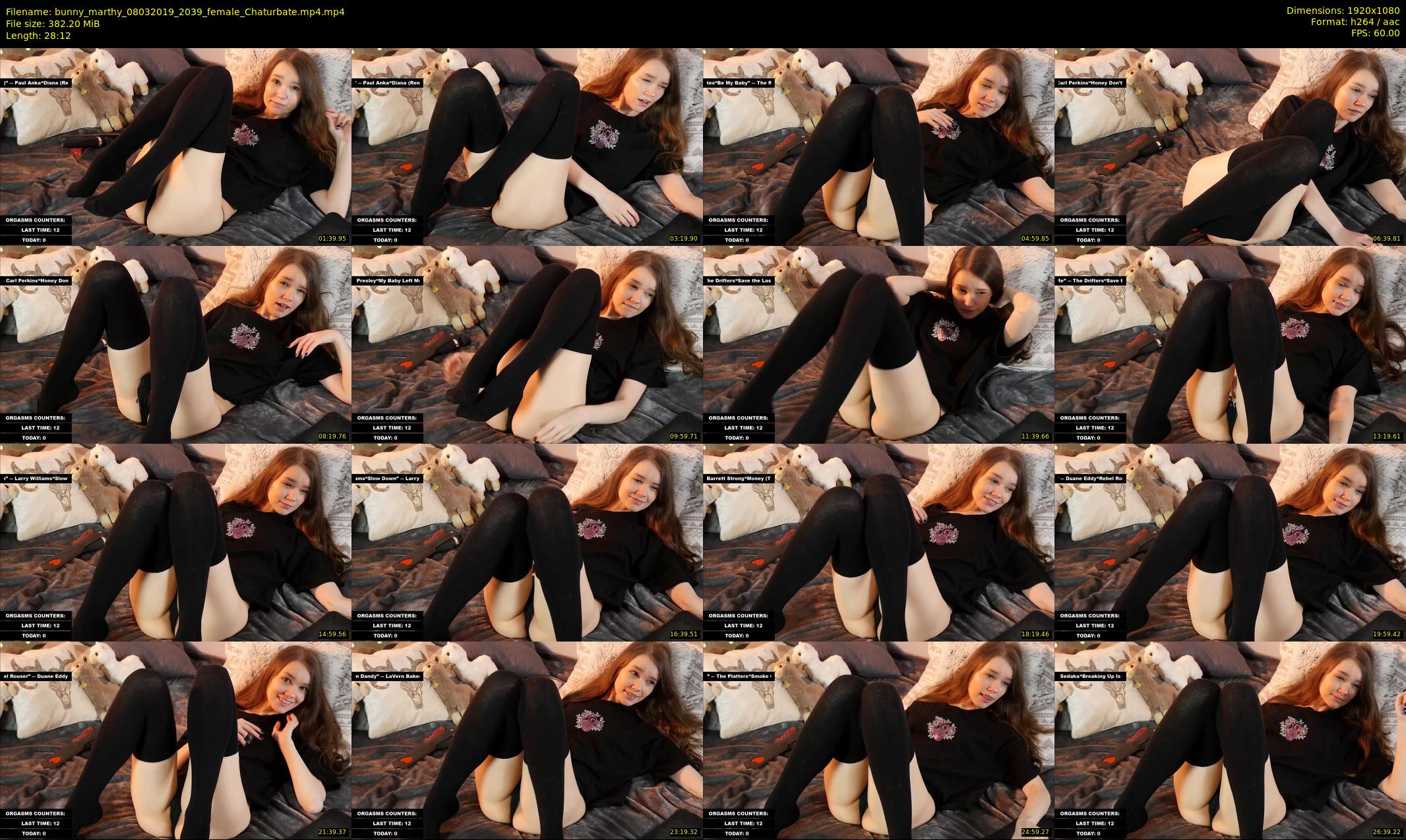 bunny_marthy — 29 minute Chaturbate female cam show recording, 1080p, Mar 8, 2019